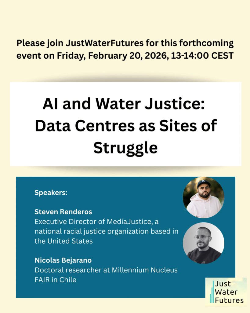 AI and Water Justice: Data Centres as Sites of Struggle
