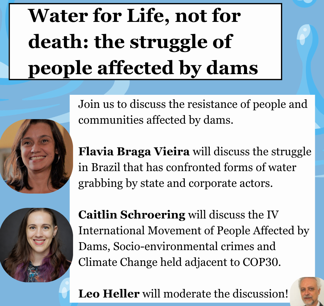 Water for Life, not for Death: The Struggle of People Affected by Dams